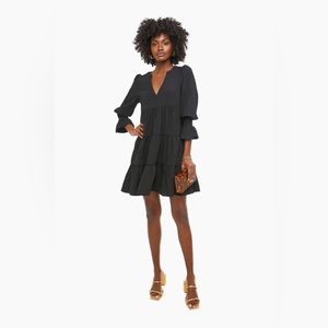 Worn Once! Pomander Place by Tuckernuck Black Crepe Kenzie Dress